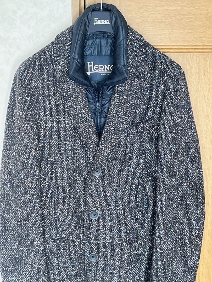 【たかまろ様】Herno ダブルブレスト チェスターコート マルチカラー