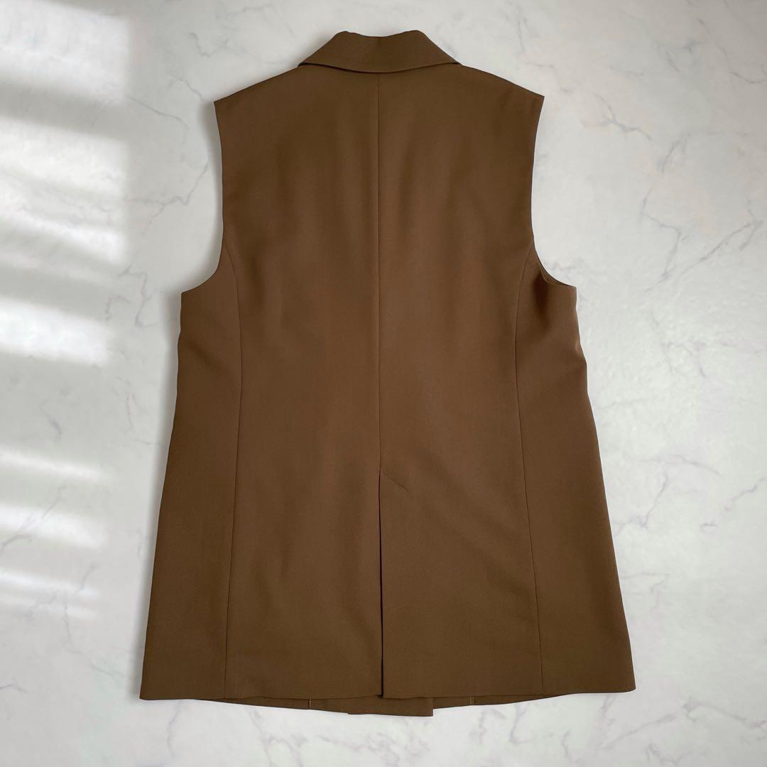 未使用近　デミルクスビームス　ドライツイル 2ボタン ジレ