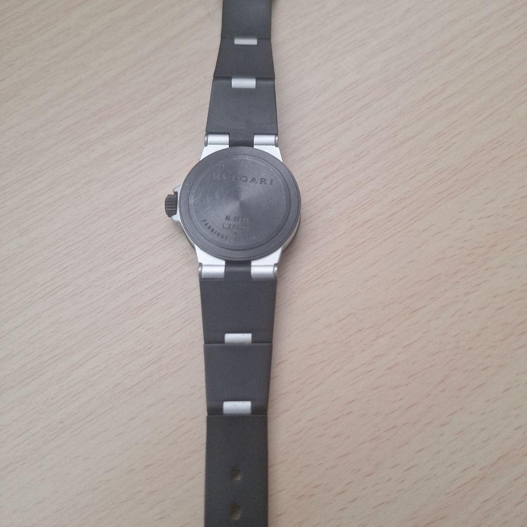 BVLGARI 腕時計(クォーツ) ブラック/シルバー