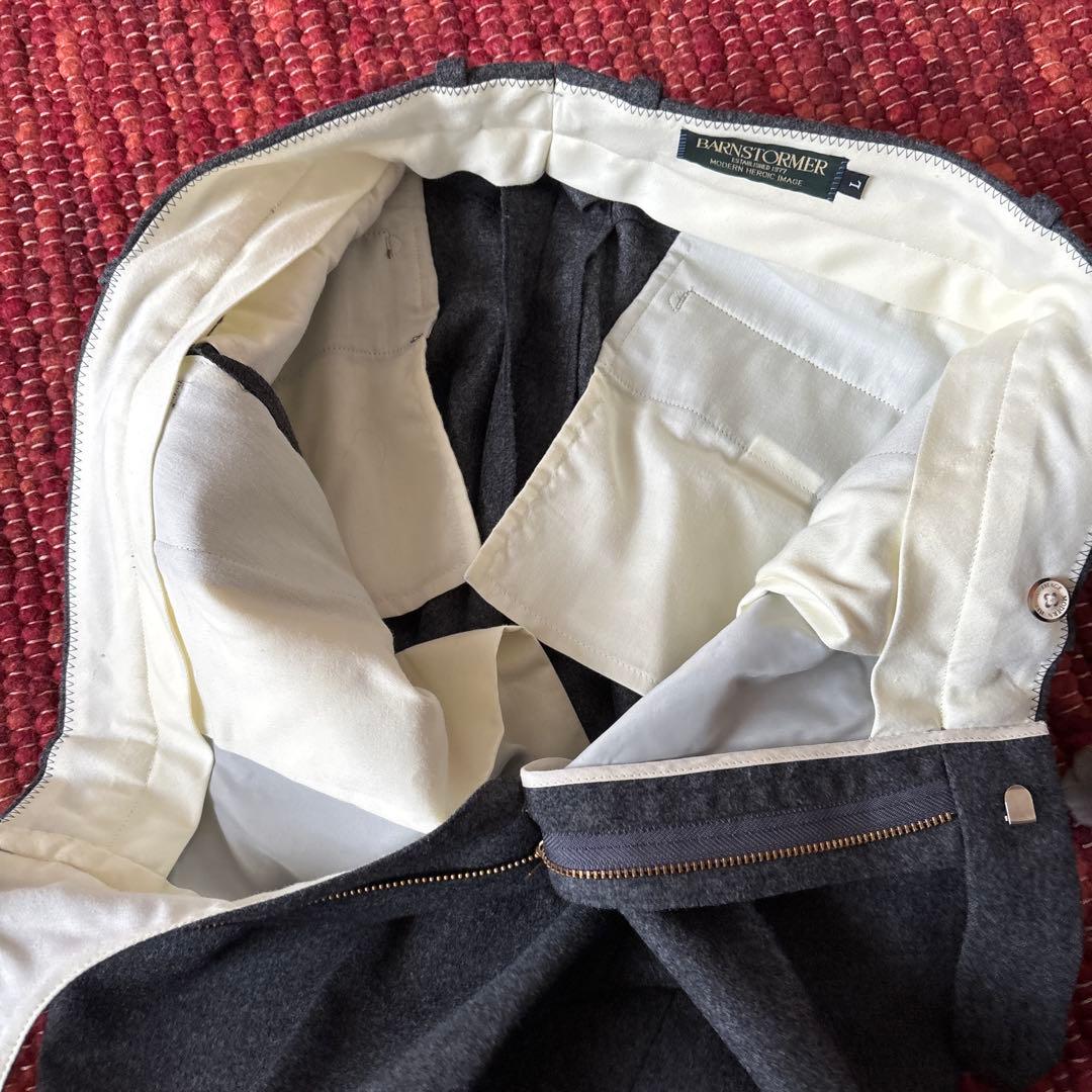 wing283Barnstormer ダークグレー スラックス 1982P