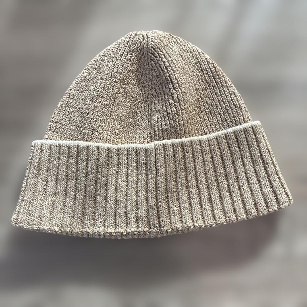 LOEWE ベージュ ニット帽