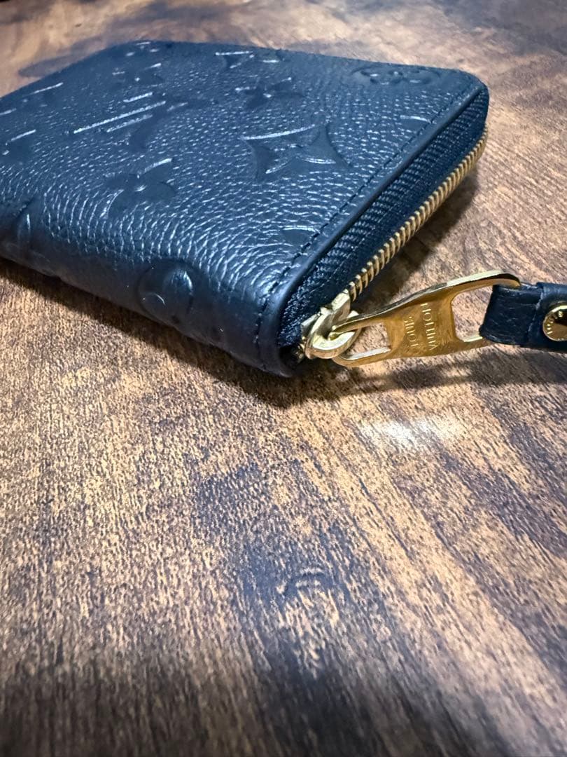 美品✨ルイヴィトン ジッピーパース モノグラム アンプラント ブラック