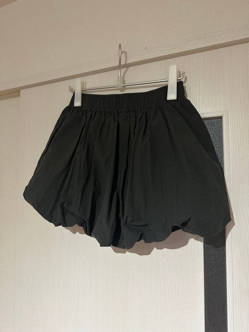 【todayful】 Gather Balloon Shorts 38ブラック