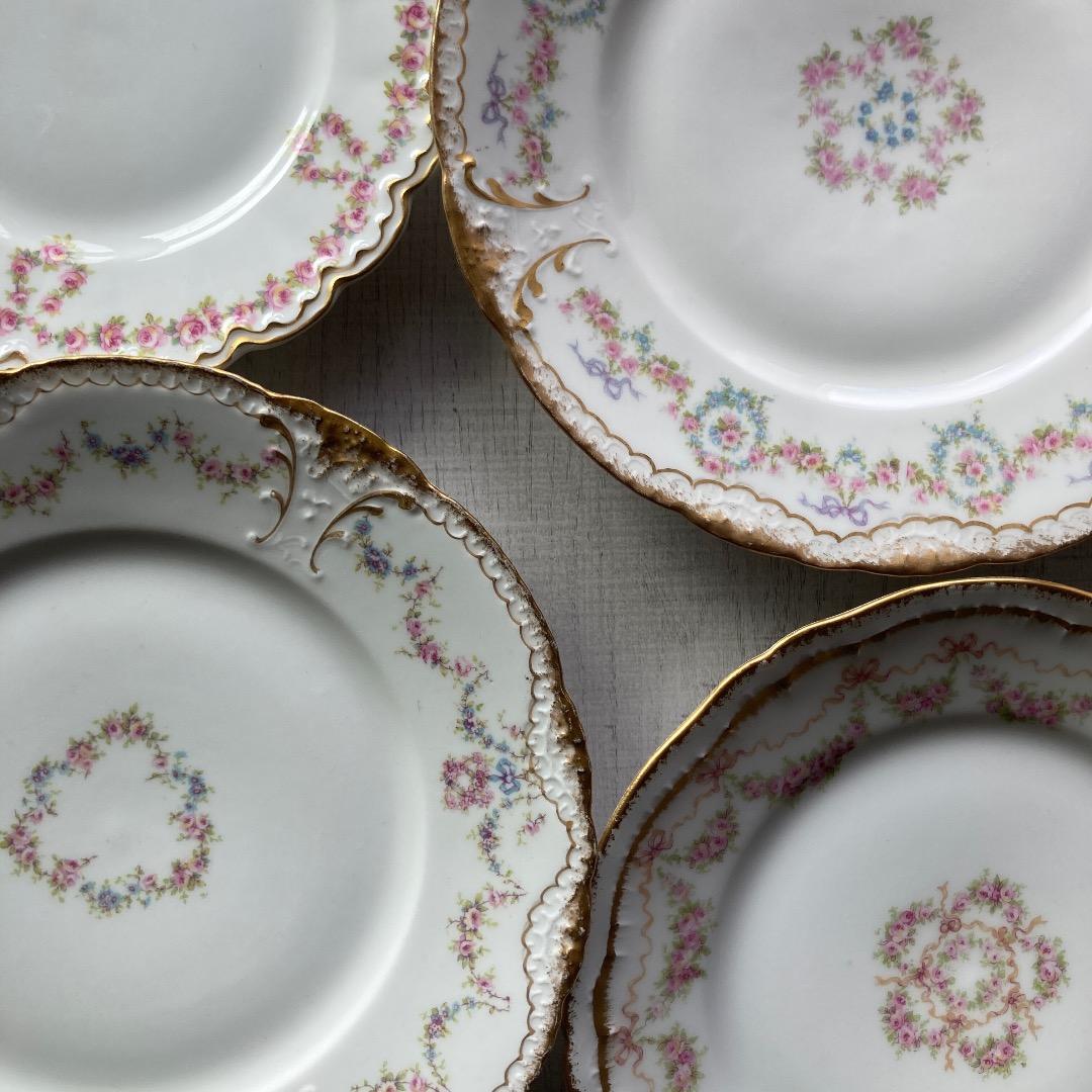 【4枚セット】Haviland 人気柄プレート 330/597/842/319