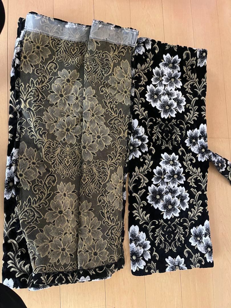 金華山　桜ブラック　仮眠カーテン