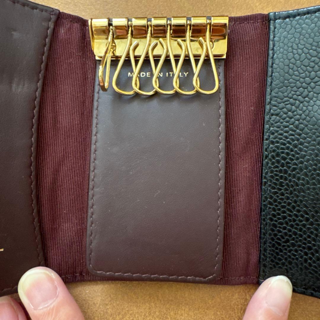 CHANEL ブラック キーケース