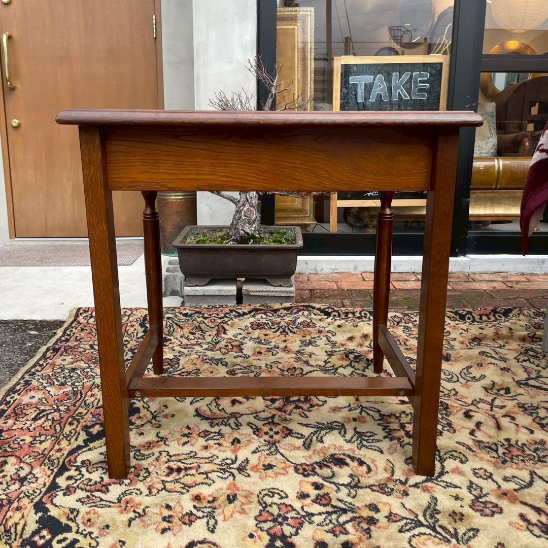 木製パーソナルデスク　アンティーク調