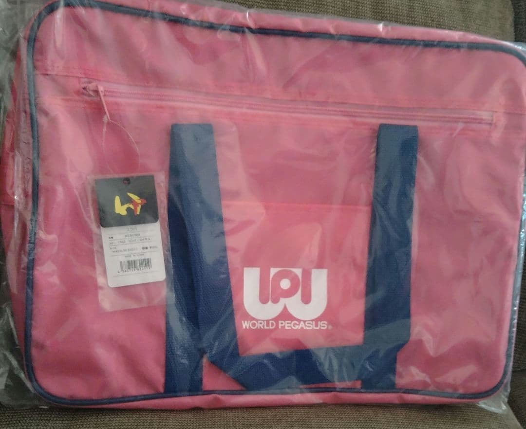 旧ワッペ　ワールドペガサス　スクバ　ピンク