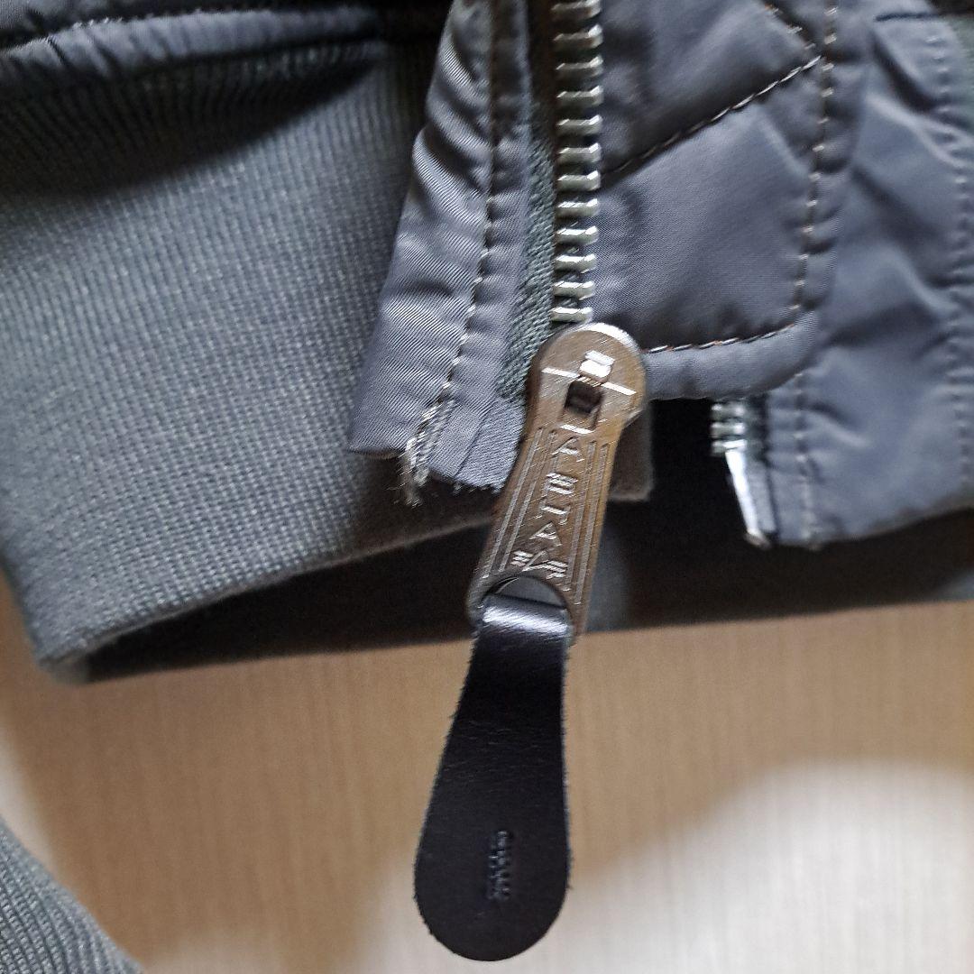 ALPHA INDUSTRIES INC グレー MA-1 フライトジャケット