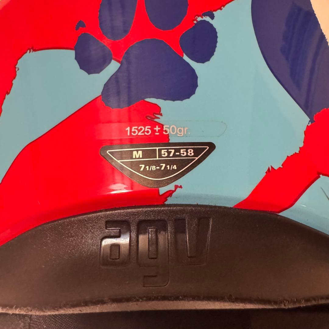 AGV K-3 SV MサイズASIANーFIT フルフェイスヘルメット ロッシ