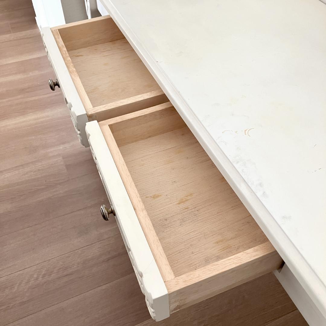 アンティーク風コンソールデスク 姫系 可愛い ロマンティック おしゃれ ガーリー