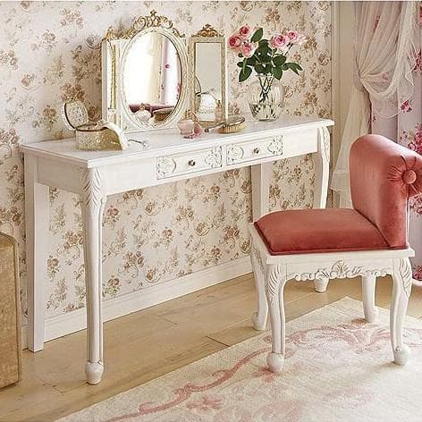 アンティーク風コンソールデスク 姫系 可愛い ロマンティック おしゃれ ガーリー
