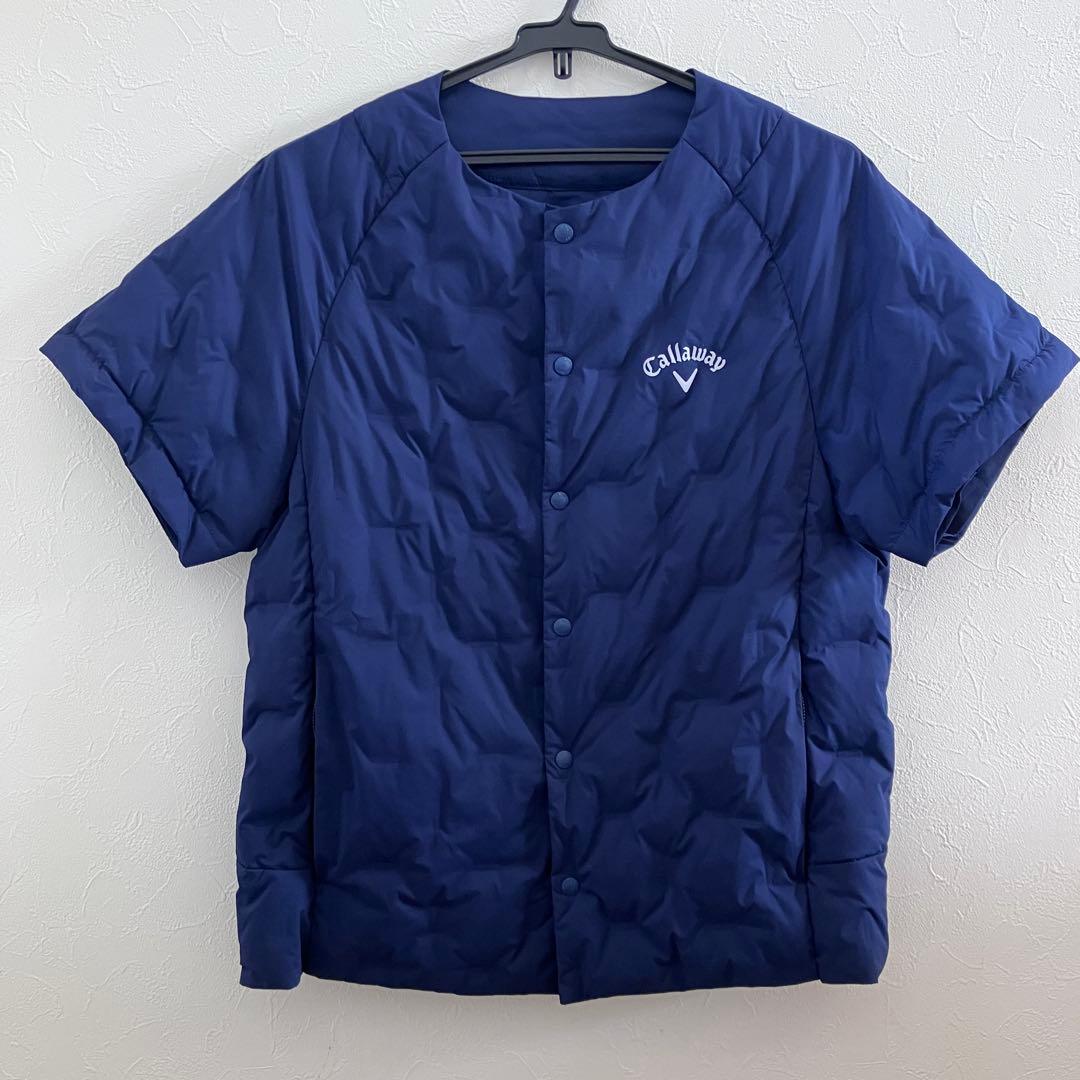 G9 Callaway キャロウェイ ダウンジャケット ゴルフ メンズM 袖着脱