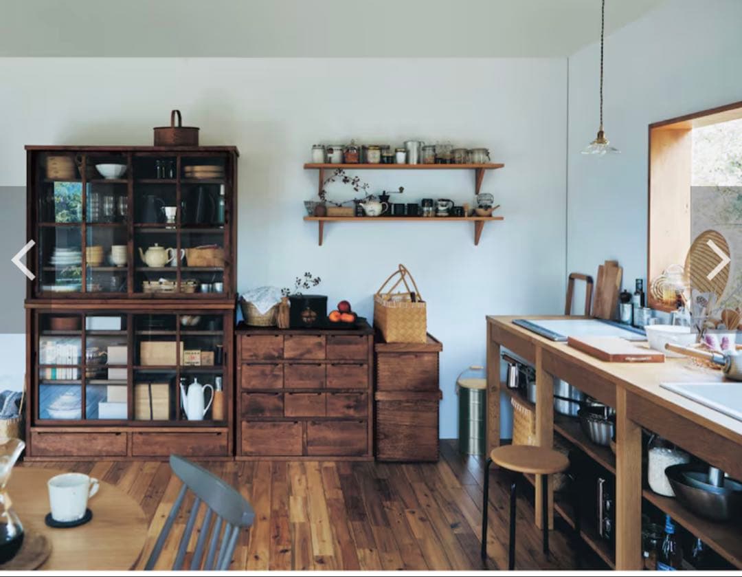 あたらしくて懐かしい。茶箱風ボックス ＜小／大＞【重ねて使える収納ボックス】