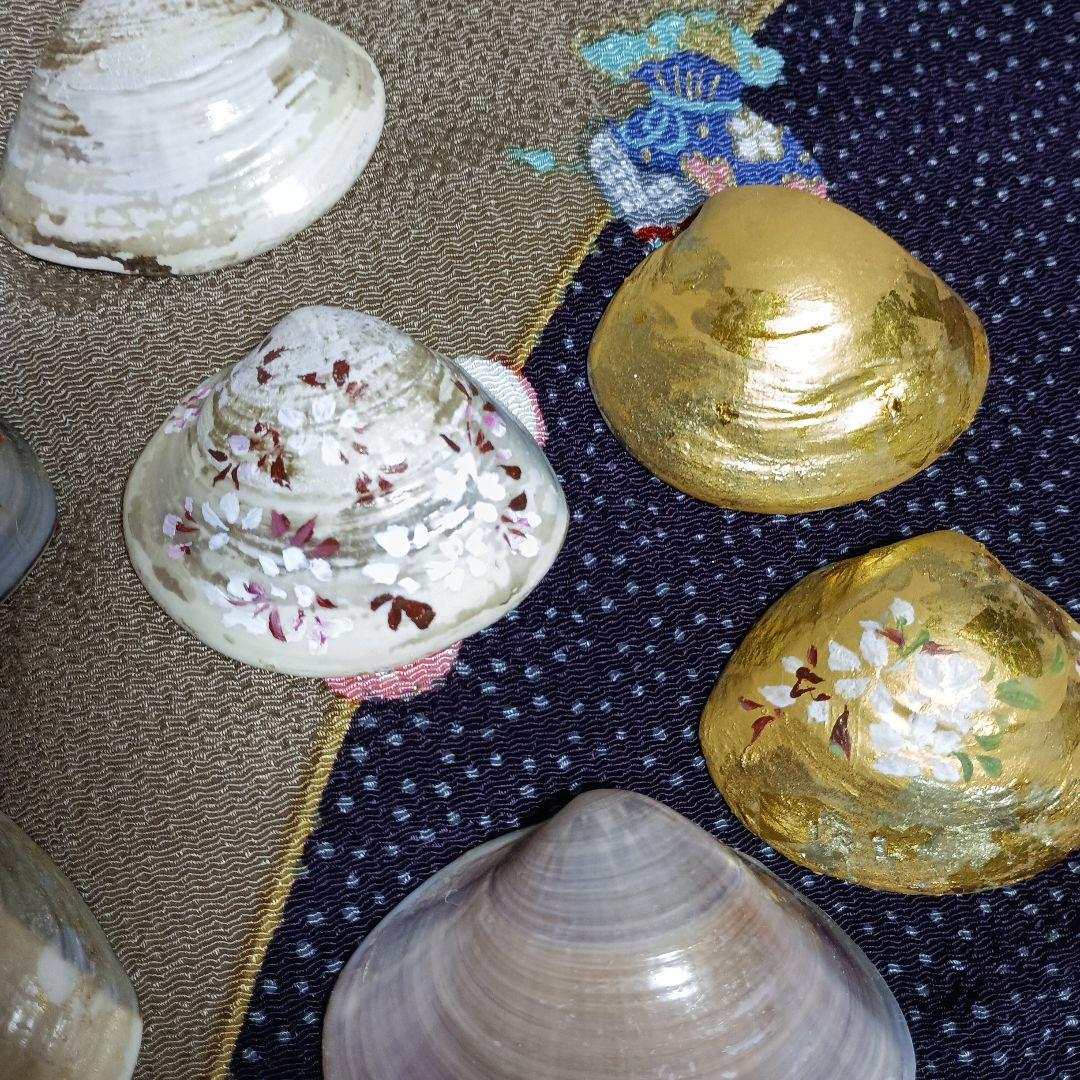 江戸友禅　貝合わせ　 7組セット