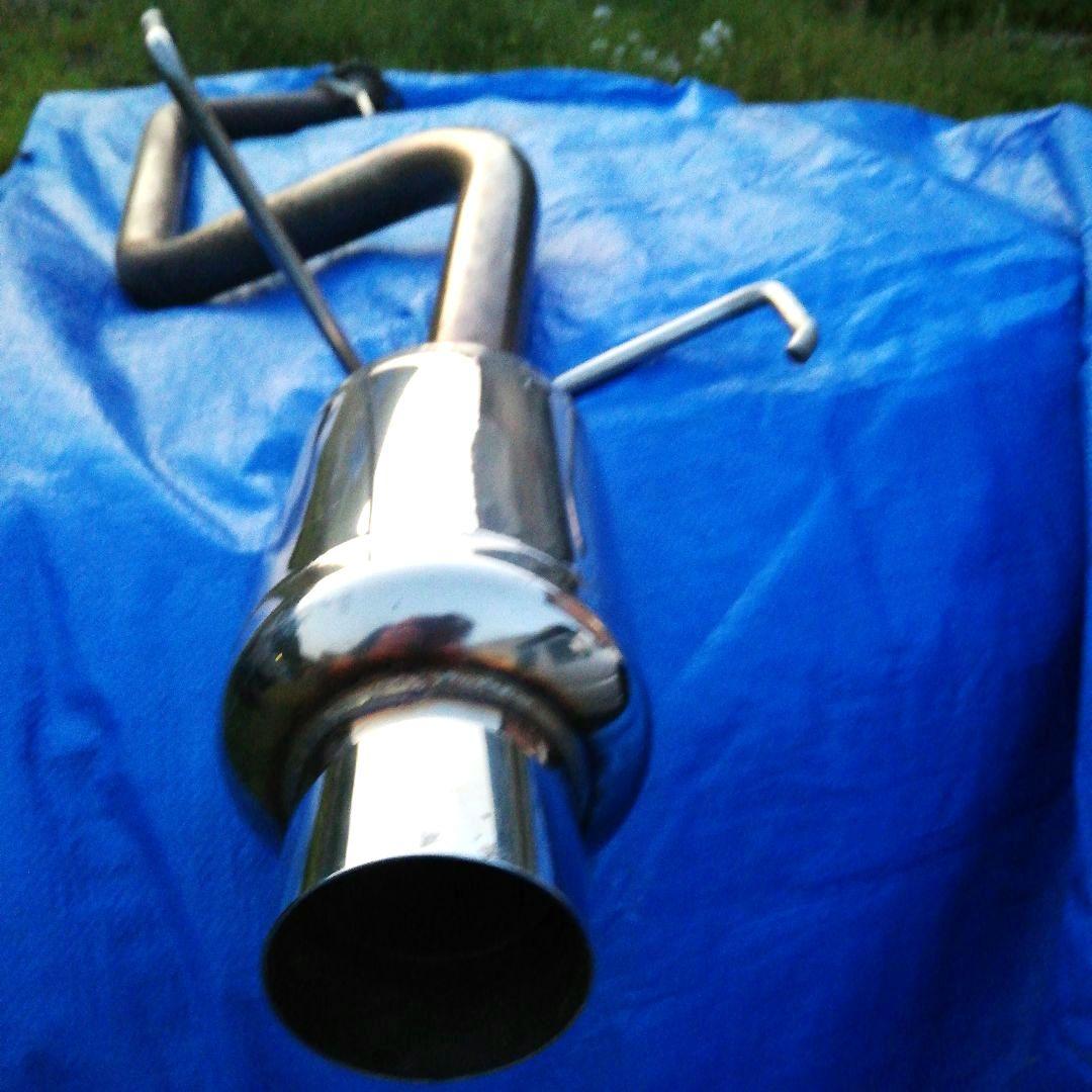 希少ジムニーja23用スージースポーツ、ダイナミックマフラー中古左出し