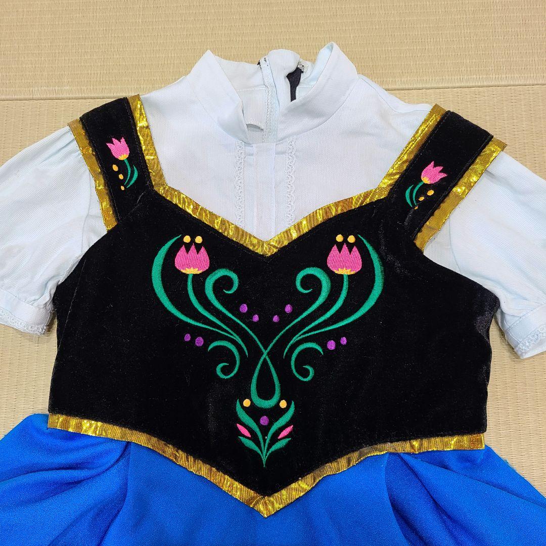 【即日発送】ビビディバビディブティック アナ雪 ドレス 130cm