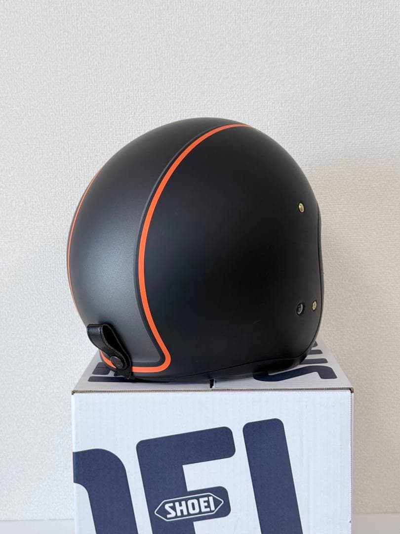 SHOEI J•O キャブレター マットブラック／オレンジ Lサイズ
