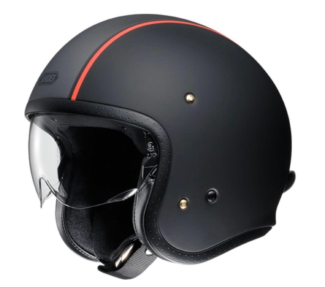 SHOEI J•O キャブレター マットブラック／オレンジ Lサイズ