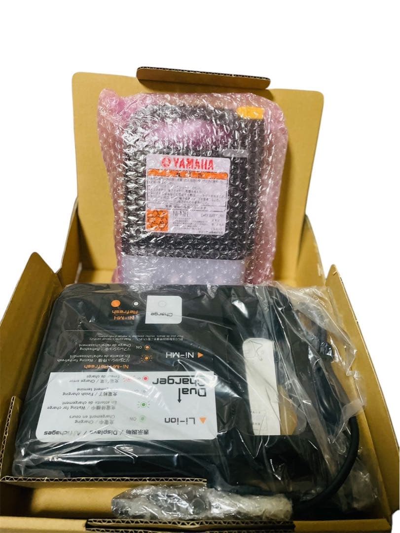 電動車椅子バッテリー、充電器（セット）YAMAHA