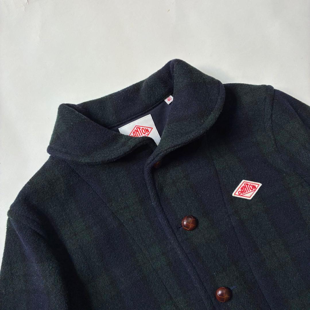 DANTON ウールモッサ ジャケット ブラックウォッチ 40