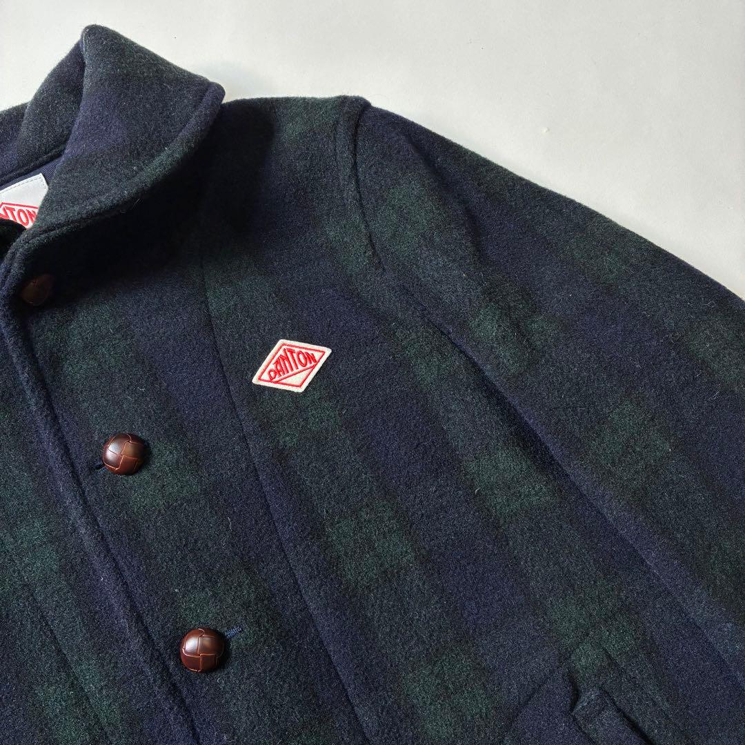 DANTON ウールモッサ ジャケット ブラックウォッチ 40