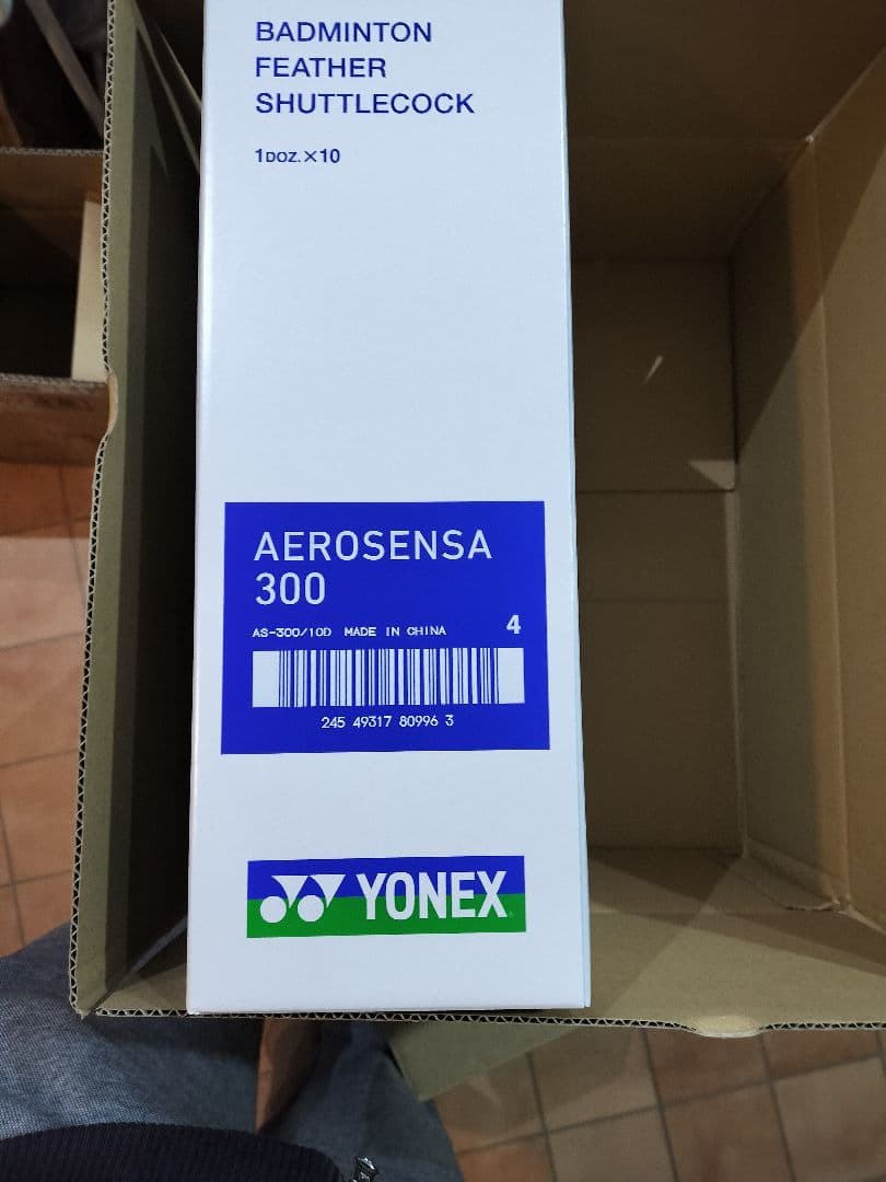YONEX AEROSENSA 300 シャトルコック 10ダース
