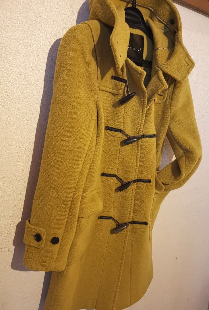 MACKINTOSH ダッフルコート M 美品 マスタード