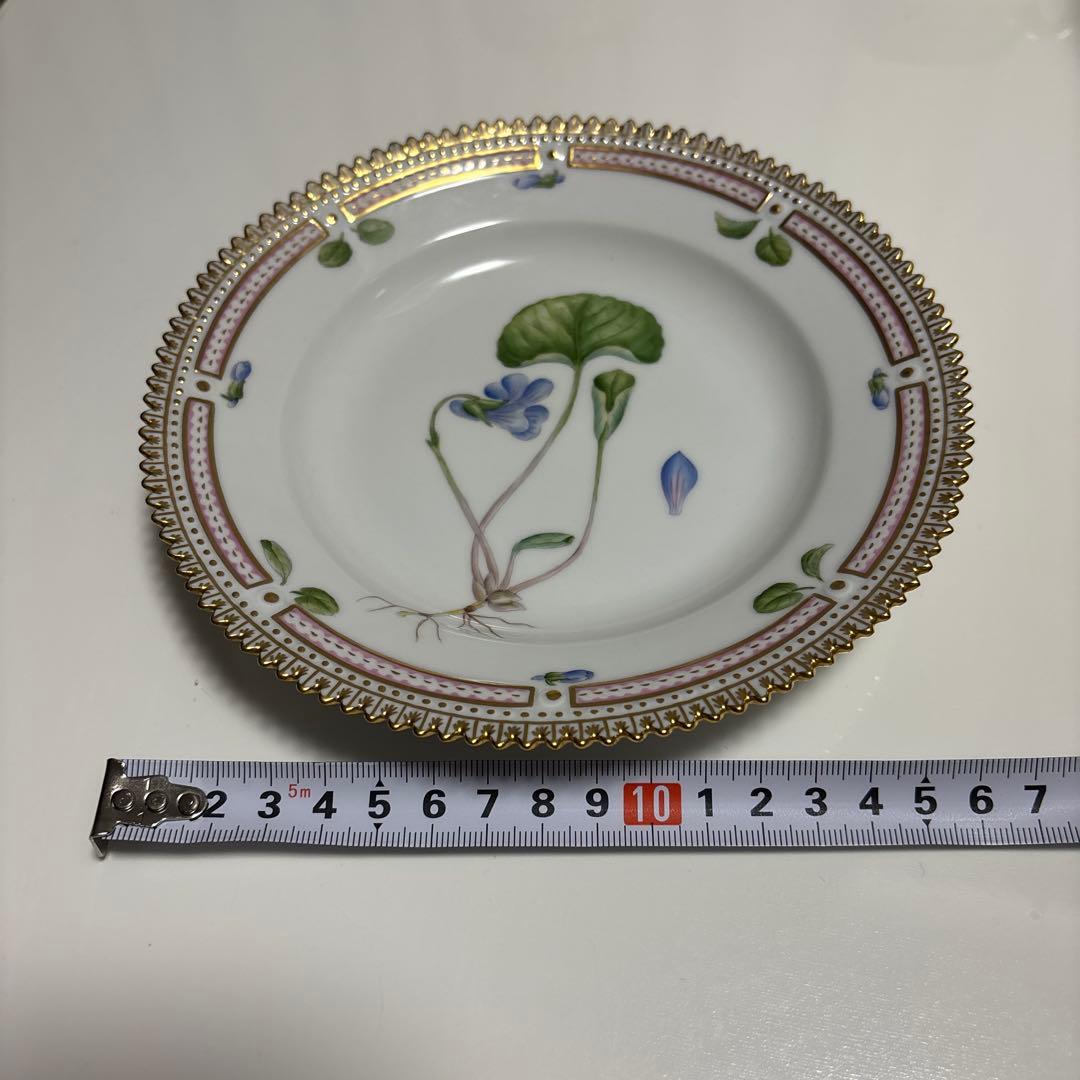 楽しい☆ロイヤルコペンハーゲン フローラダニカ プレート 17cm