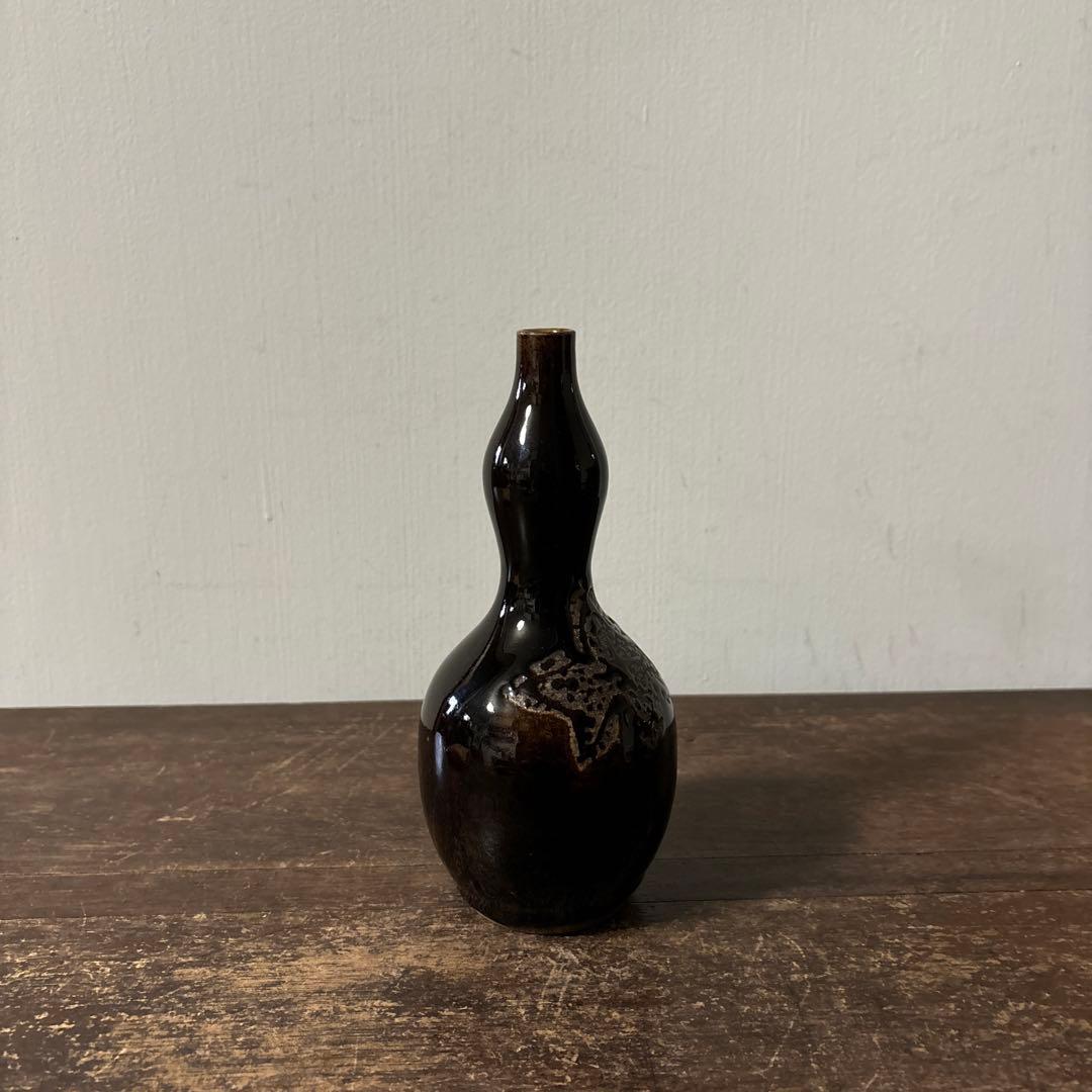 時代徳利　花入　古瀬戸　越中瀬戸　アンティーク　古美術　古伊万里　茶道具　骨董