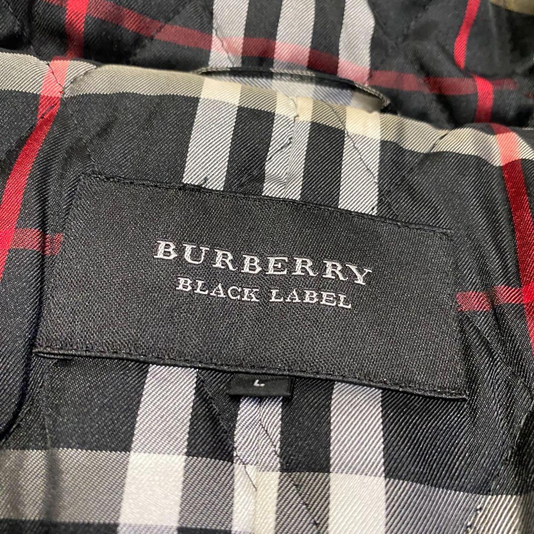【美品✨】バーバリーブラックレベール ダッフルコート ノバチェック ホースロゴL