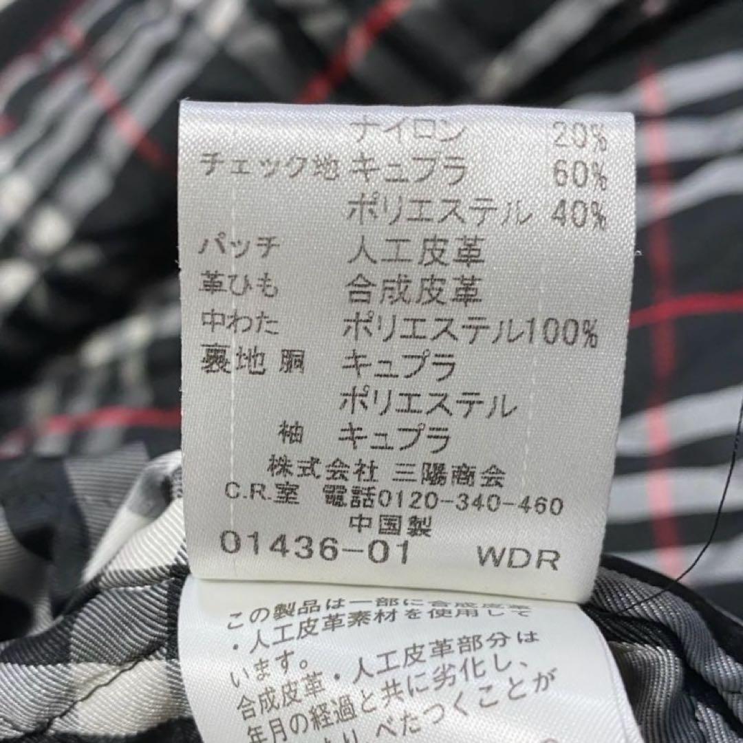 【美品✨】バーバリーブラックレベール ダッフルコート ノバチェック ホースロゴL