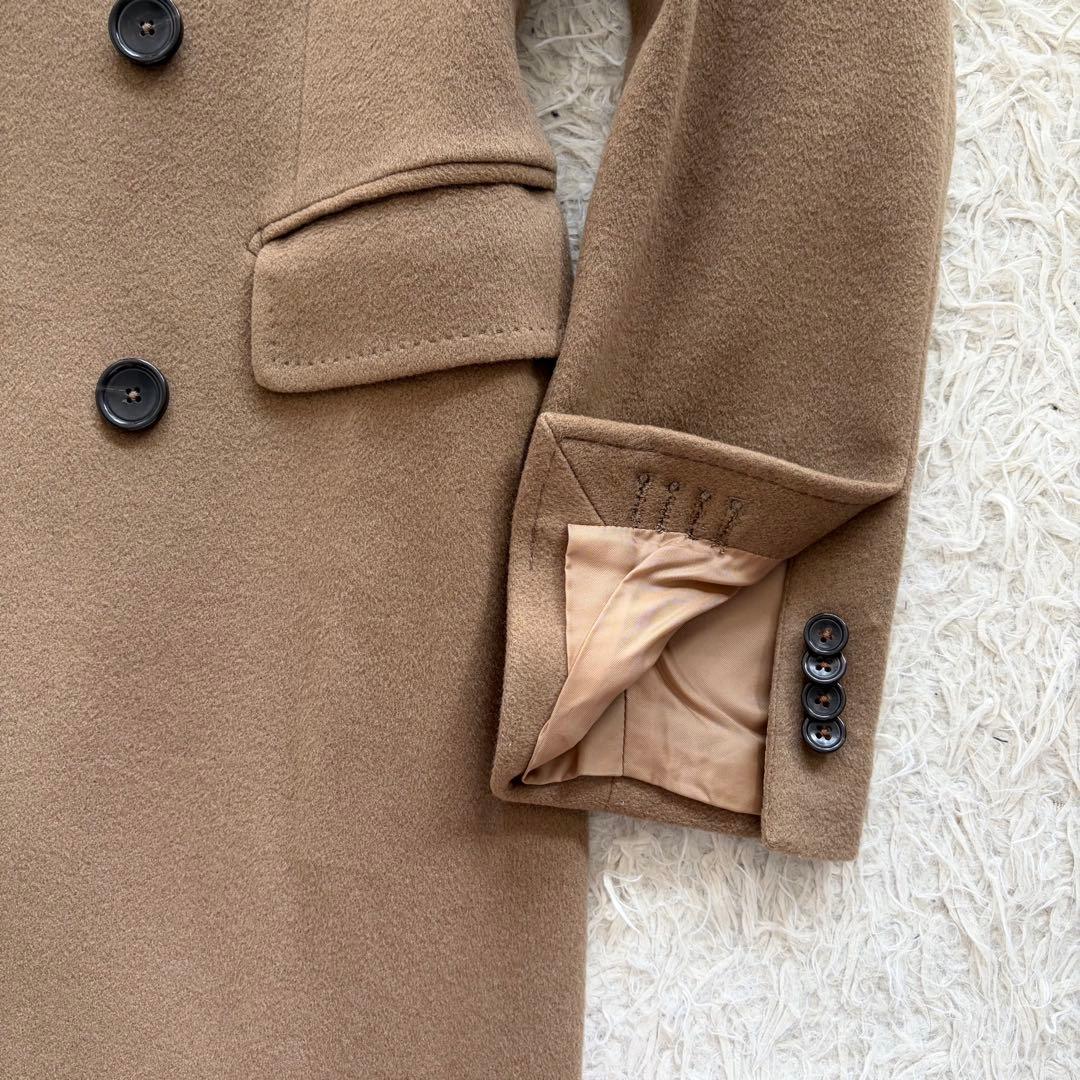 <ピン付>TAGLIATORE RICH カシミヤ100% チェスターコート44