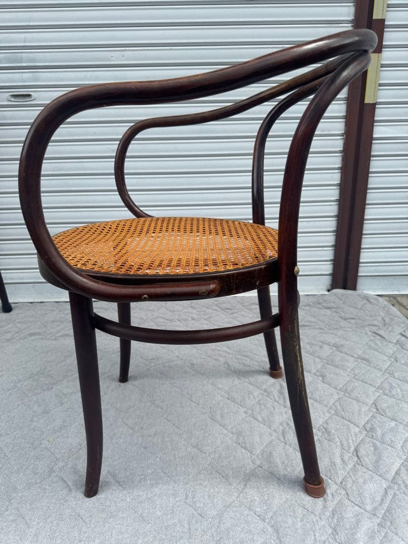 チェコ ヴィンテージ DREVOUNIA トーネット ベントウッド曲木チェア ①