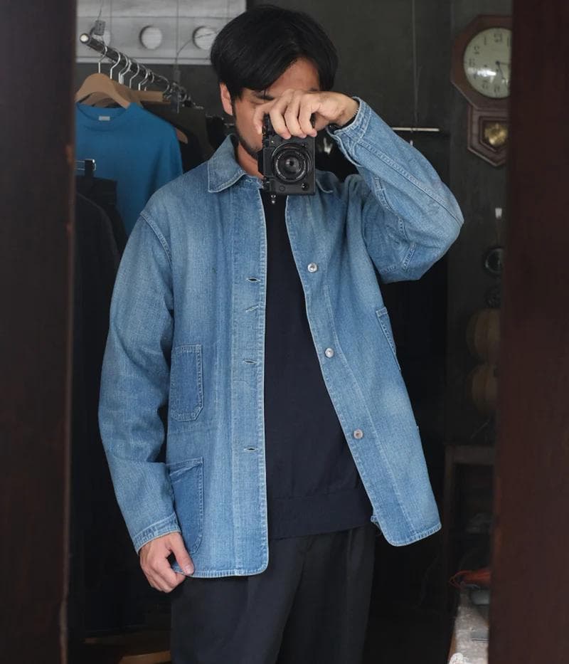 ジャケット・アウター A.PRESSE Unknown Vintage Denime Coverall