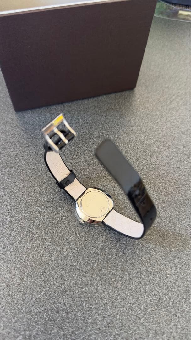 美品 GUCCI 129.5 グッチ チェンジベゼル レディース腕時計