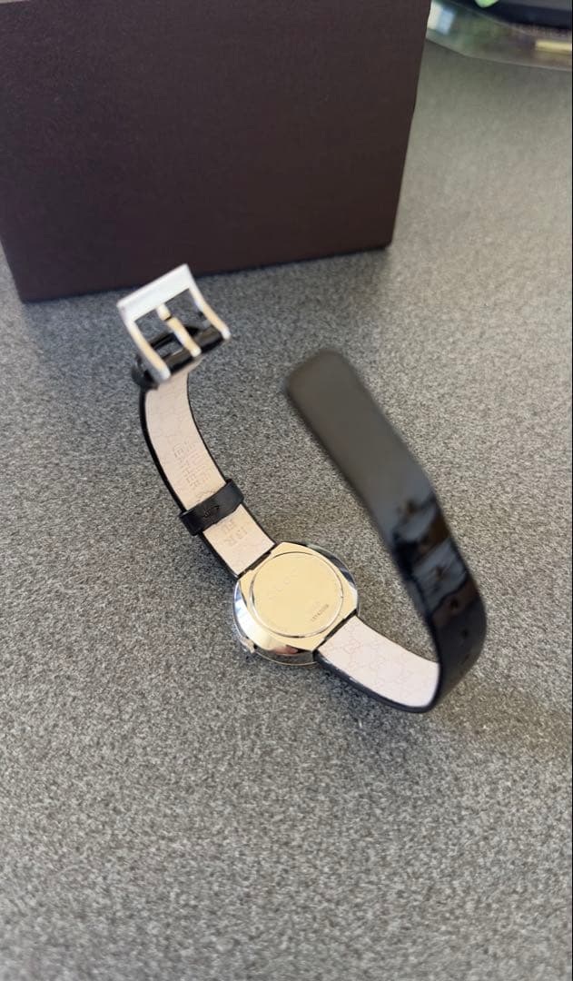 美品 GUCCI 129.5 グッチ チェンジベゼル レディース腕時計