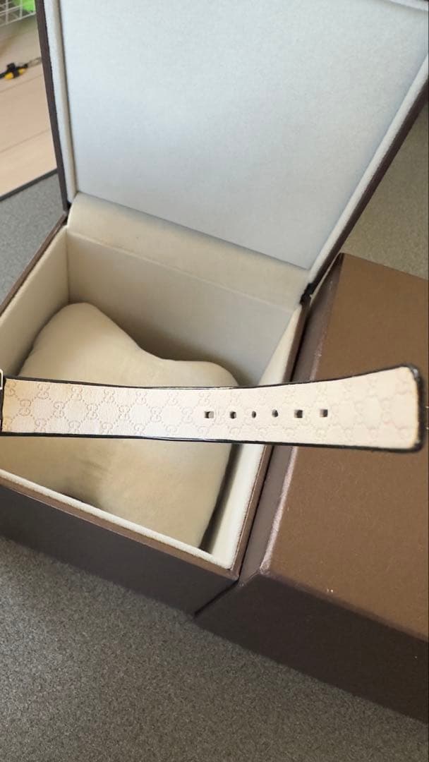 美品 GUCCI 129.5 グッチ チェンジベゼル レディース腕時計