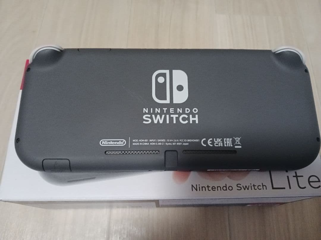 Nintendo Switch Lite グレー 本体 ケース SDカード付き