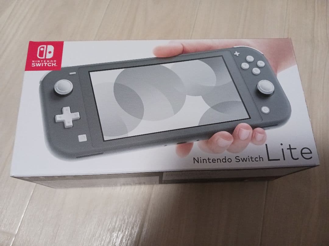 Nintendo Switch Lite グレー 本体 ケース SDカード付き