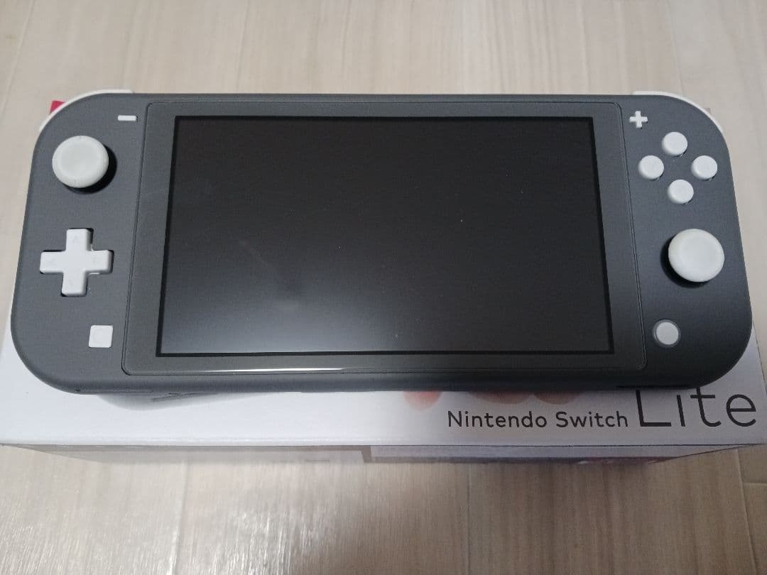Nintendo Switch Lite グレー 本体 ケース SDカード付き