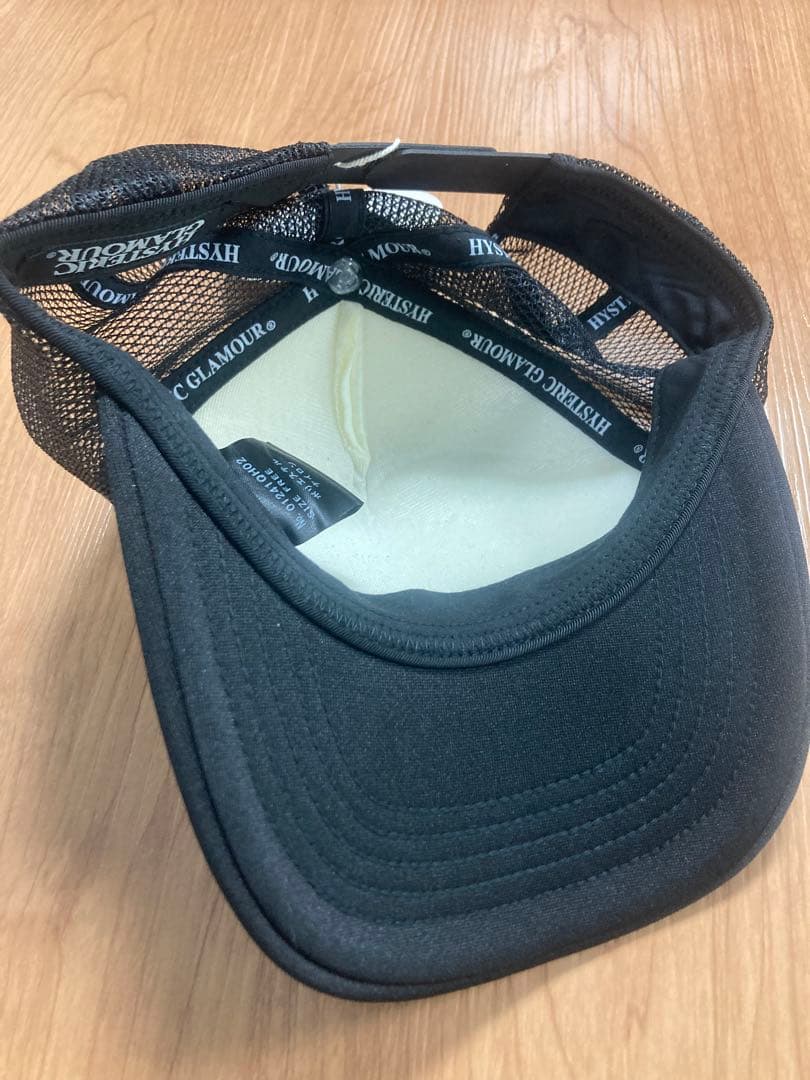 ヒステリックグラマー　スタッズメッシュキャップ 新品 タグ付き