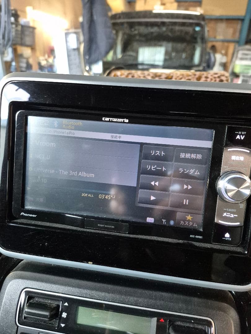 パイオニア　カロッツェリアBluetooth　AVIC RW801 ジャンク品