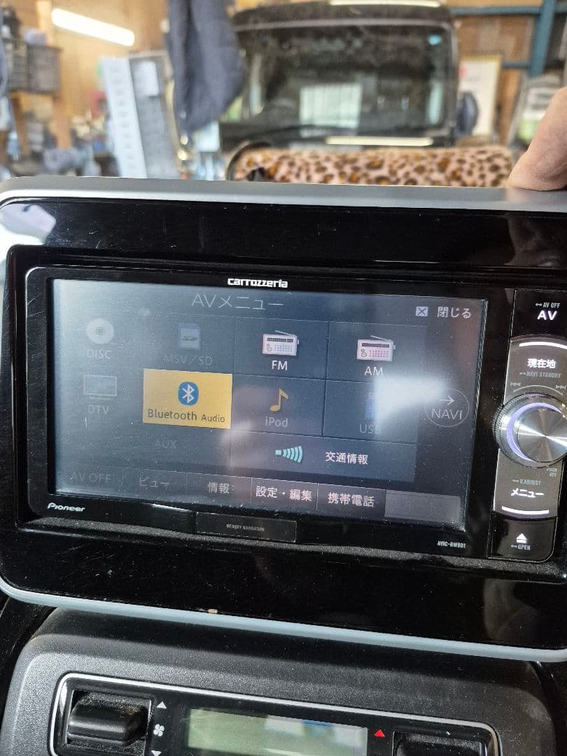 パイオニア　カロッツェリアBluetooth　AVIC RW801 ジャンク品