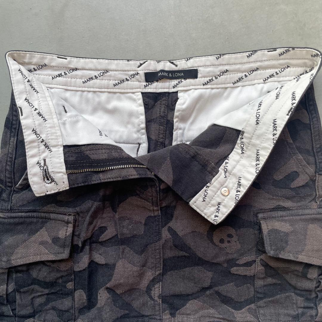 MARK&LONA マークアンドロナ スカート 迷彩柄 カモフラ S