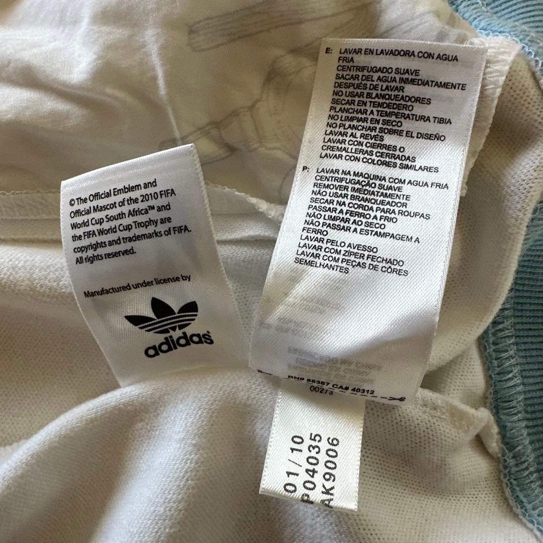 adidas アルゼンチン代表　トラックジャケット　ジャージ　L 2010製