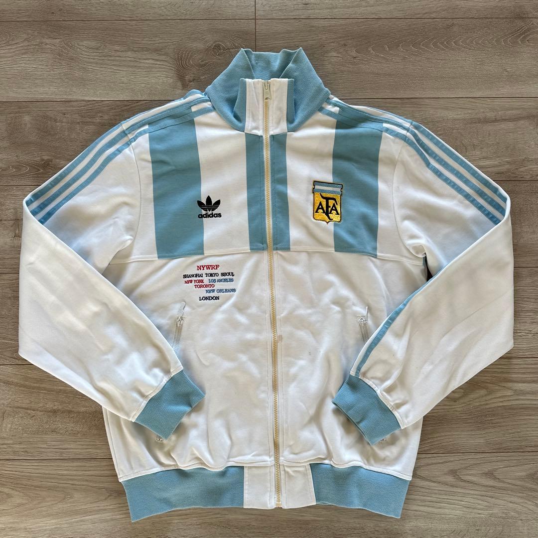 adidas アルゼンチン代表　トラックジャケット　ジャージ　L 2010製
