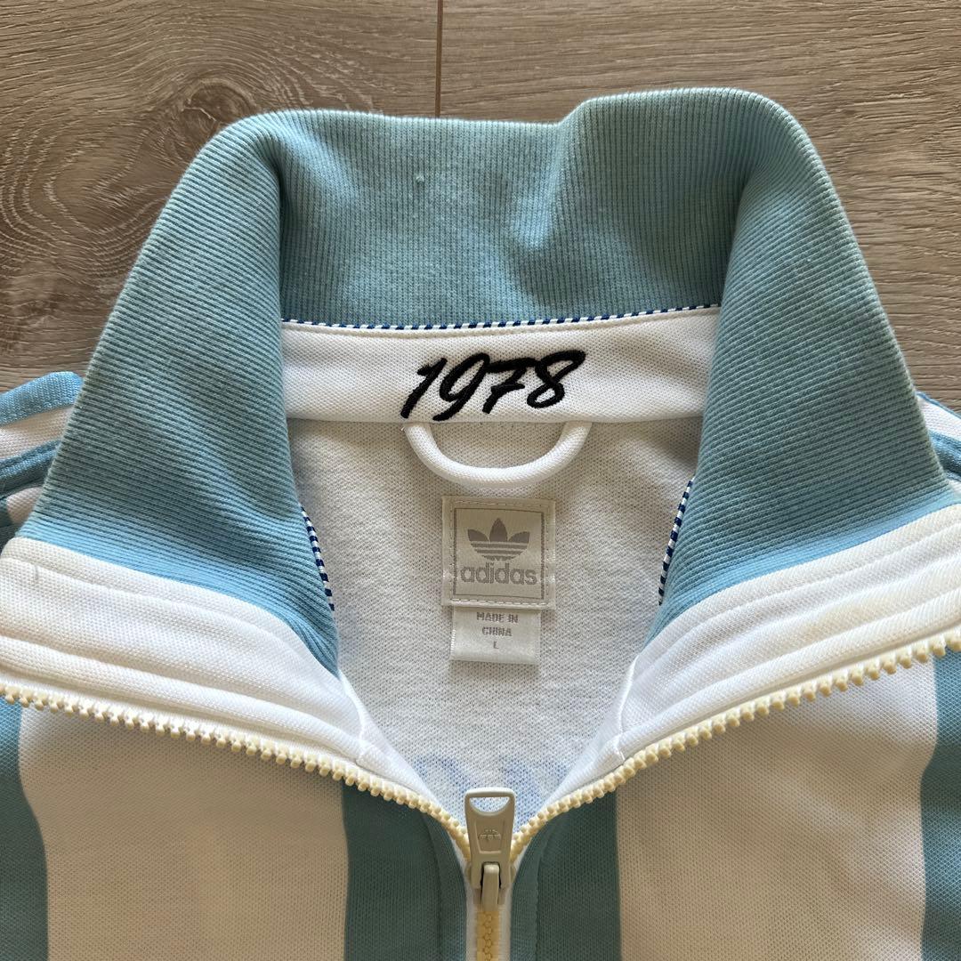 adidas アルゼンチン代表　トラックジャケット　ジャージ　L 2010製