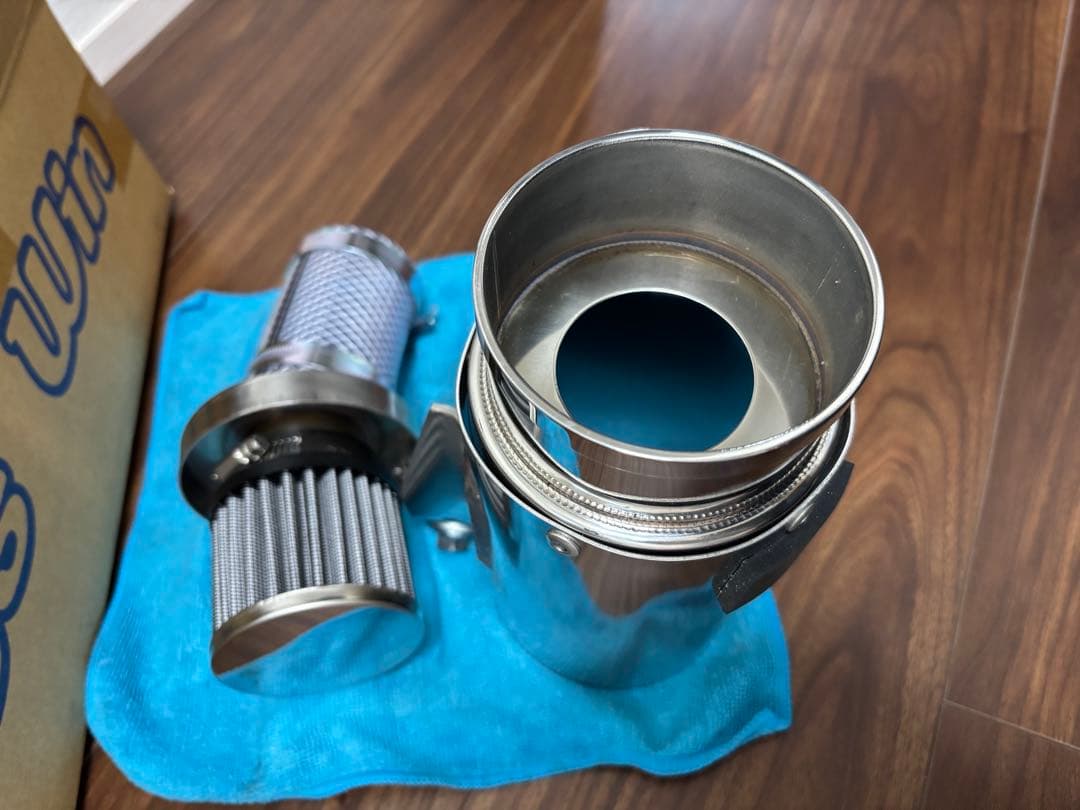 WirusWin FTR用サイレンサー型エアクリーナーKit