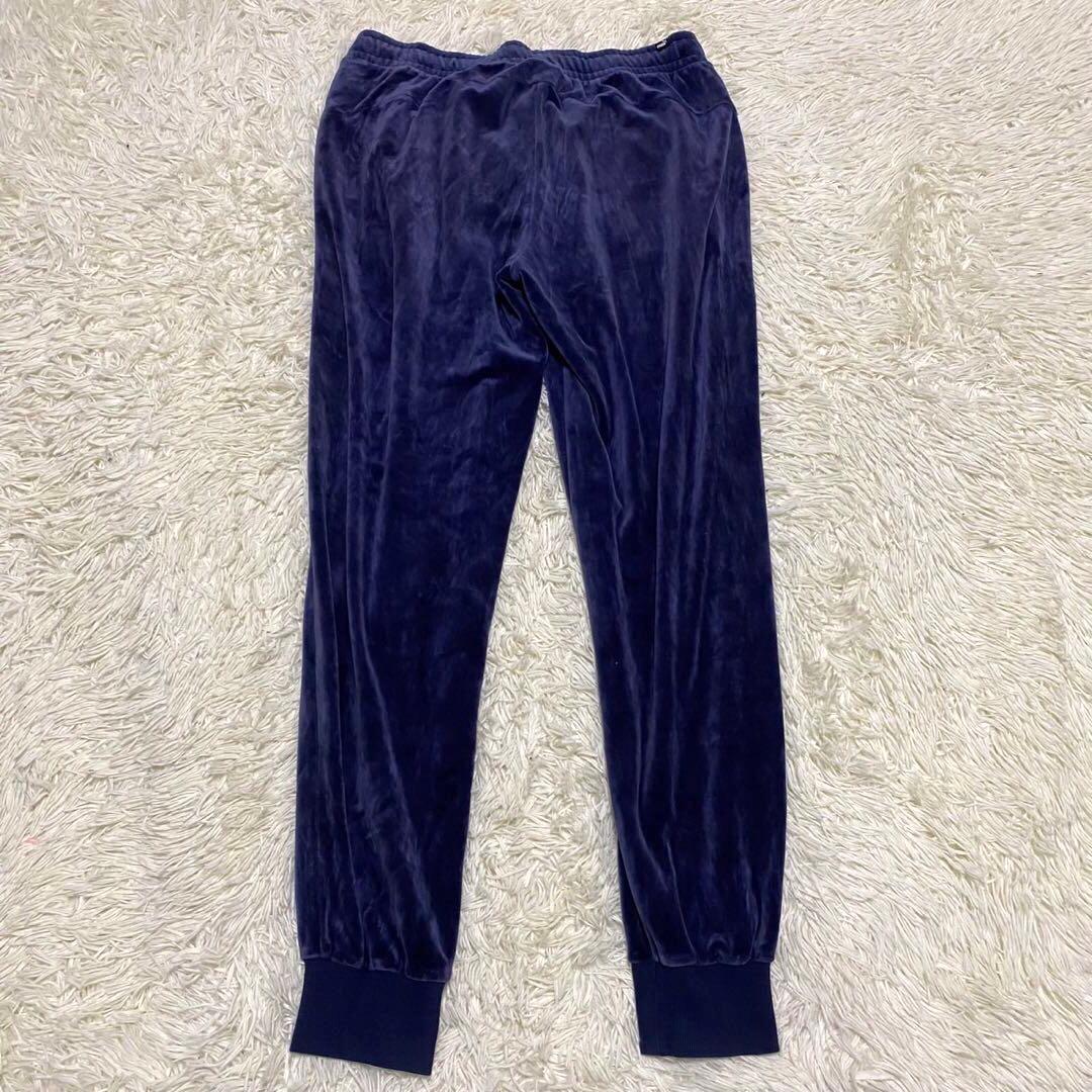 【希少◦2XL✨】PUMA ベロア Y2K ジャージ セットアップ ネイビー